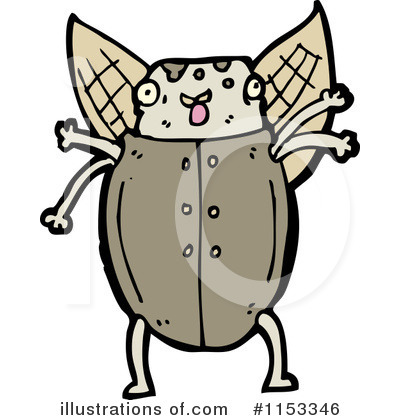 Royalty-Free (RF) Beetle Clipart Illustration by lineartestpilot - Stock Sample #1153346
