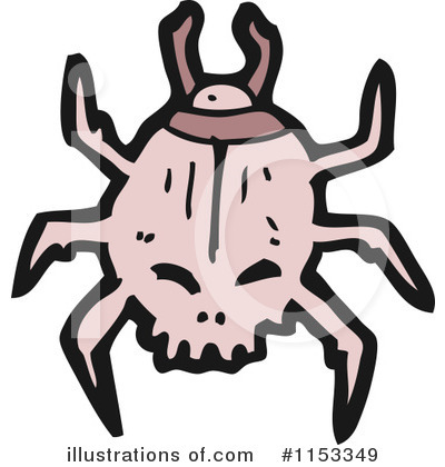 Royalty-Free (RF) Beetle Clipart Illustration by lineartestpilot - Stock Sample #1153349