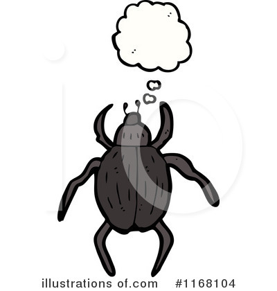 Royalty-Free (RF) Beetle Clipart Illustration by lineartestpilot - Stock Sample #1168104