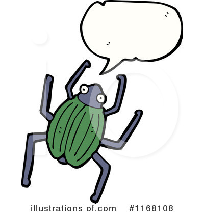 Royalty-Free (RF) Beetle Clipart Illustration by lineartestpilot - Stock Sample #1168108