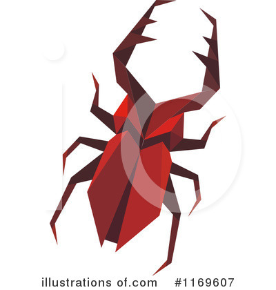Stag Beetle Clipart #1169607 by Vector Tradition SM