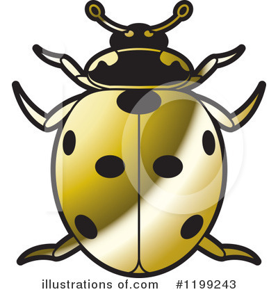 Royalty-Free (RF) Beetle Clipart Illustration by Lal Perera - Stock Sample #1199243