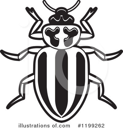 Royalty-Free (RF) Beetle Clipart Illustration by Lal Perera - Stock Sample #1199262