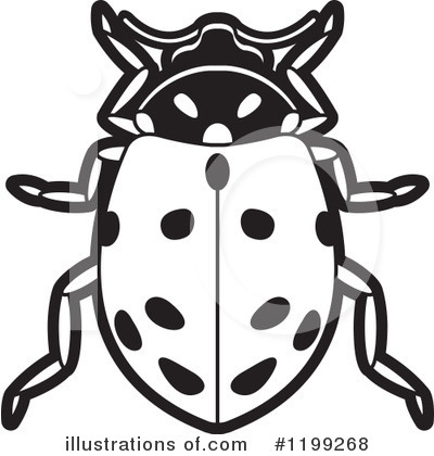 Royalty-Free (RF) Beetle Clipart Illustration by Lal Perera - Stock Sample #1199268