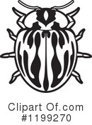 Beetle Clipart #1199270 by Lal Perera