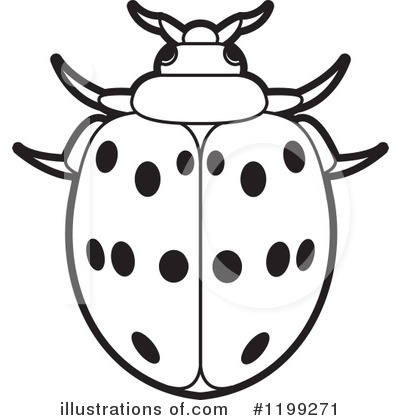 Royalty-Free (RF) Beetle Clipart Illustration by Lal Perera - Stock Sample #1199271