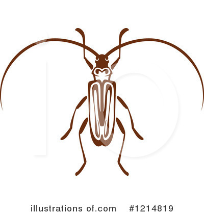 Royalty-Free (RF) Beetle Clipart Illustration by Vector Tradition SM - Stock Sample #1214819