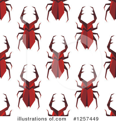Royalty-Free (RF) Beetle Clipart Illustration by Vector Tradition SM - Stock Sample #1257449