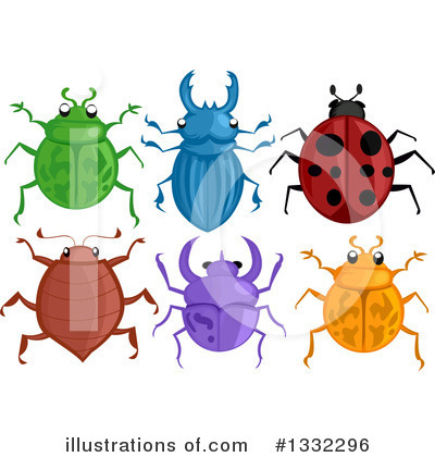 Royalty-Free (RF) Beetle Clipart Illustration by BNP Design Studio - Stock Sample #1332296