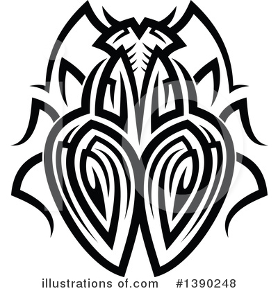 Royalty-Free (RF) Beetle Clipart Illustration by Vector Tradition SM - Stock Sample #1390248