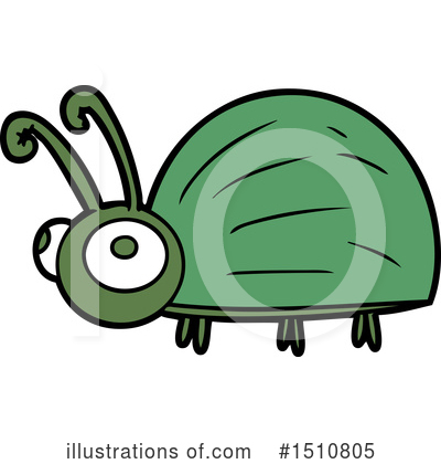 Royalty-Free (RF) Beetle Clipart Illustration by lineartestpilot - Stock Sample #1510805