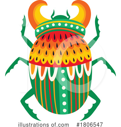 Beetle Clipart #1806547 by Vector Tradition SM