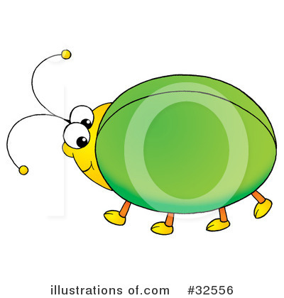 Royalty-Free (RF) Beetle Clipart Illustration by Alex Bannykh - Stock Sample #32556