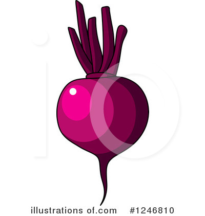 Royalty-Free (RF) Beets Clipart Illustration by Vector Tradition SM - Stock Sample #1246810