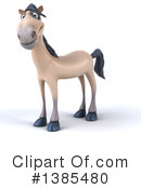 Beige Horse Clipart #1385480 by Julos