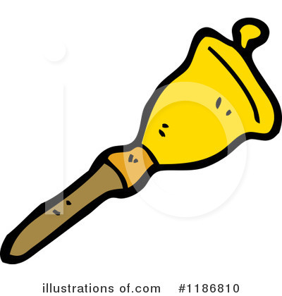 Royalty-Free (RF) Bell Clipart Illustration by lineartestpilot - Stock Sample #1186810