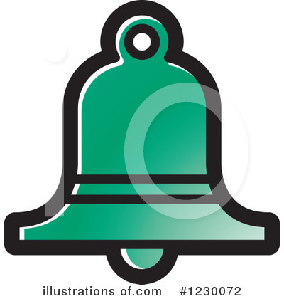 Royalty-Free (RF) Bell Clipart Illustration by Lal Perera - Stock Sample #1230072