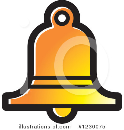 Royalty-Free (RF) Bell Clipart Illustration by Lal Perera - Stock Sample #1230075