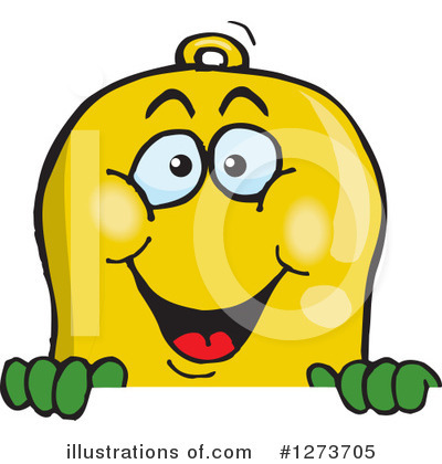 Bell Clipart #1273705 by Dennis Holmes Designs