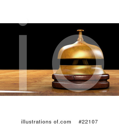 Royalty-Free (RF) Bell Clipart Illustration by Tonis Pan - Stock Sample #22107