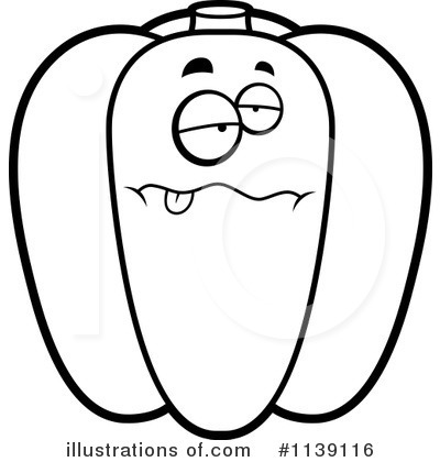 Royalty-Free (RF) Bell Pepper Clipart Illustration by Cory Thoman - Stock Sample #1139116
