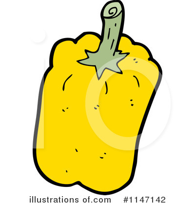 Royalty-Free (RF) Bell Pepper Clipart Illustration by lineartestpilot - Stock Sample #1147142