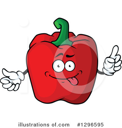 Royalty-Free (RF) Bell Pepper Clipart Illustration by Vector Tradition SM - Stock Sample #1296595