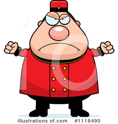 Royalty-Free (RF) Bellhop Clipart Illustration by Cory Thoman - Stock Sample #1118490