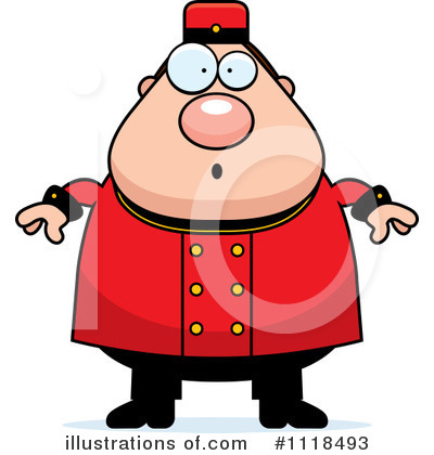 Royalty-Free (RF) Bellhop Clipart Illustration by Cory Thoman - Stock Sample #1118493
