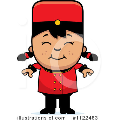 Royalty-Free (RF) Bellhop Clipart Illustration by Cory Thoman - Stock Sample #1122483