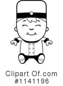 Bellhop Clipart #1141196 by Cory Thoman