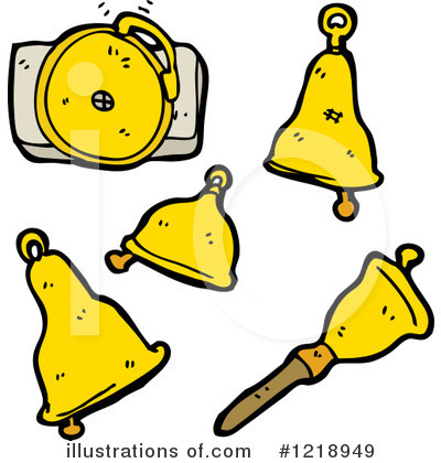 Royalty-Free (RF) Bells Clipart Illustration by lineartestpilot - Stock Sample #1218949