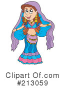 Belly Dancer Clipart #213059 by visekart