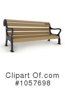 Bench Clipart #1057698 by BNP Design Studio