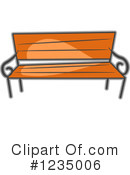 Bench Clipart #1235006 by BNP Design Studio
