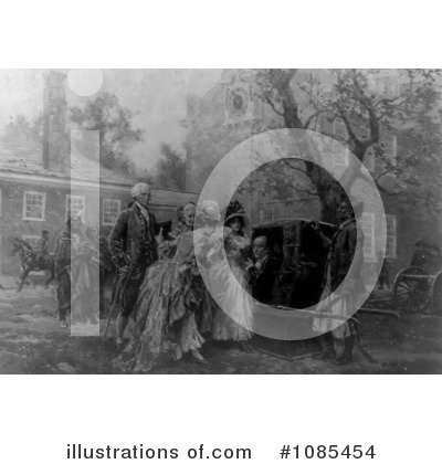 Royalty-Free (RF) Benjamin Franklin Clipart Illustration by JVPD - Stock Sample #1085454