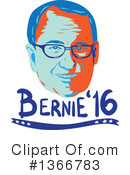 Bernie Sanders Clipart #1366783 by patrimonio