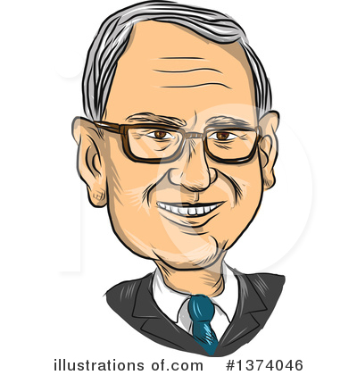 Royalty-Free (RF) Bernie Sanders Clipart Illustration by patrimonio - Stock Sample #1374046