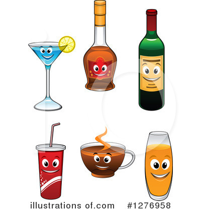 Royalty-Free (RF) Beverage Clipart Illustration by Vector Tradition SM - Stock Sample #1276958