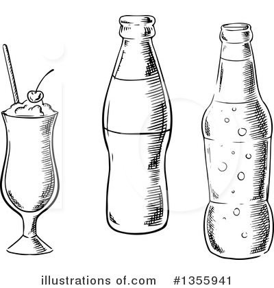 Royalty-Free (RF) Beverage Clipart Illustration by Vector Tradition SM - Stock Sample #1355941