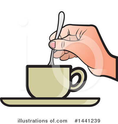 Tea Cup Clipart #1441239 by Lal Perera