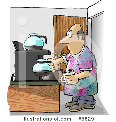 Royalty-Free (RF) Beverage Clipart Illustration by djart - Stock Sample #5829