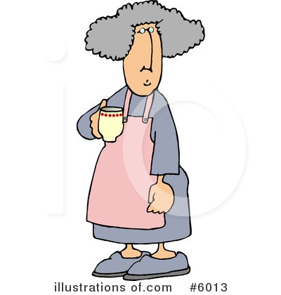 Housewife Clipart #6013 by djart