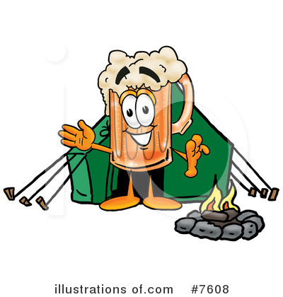 Royalty-Free (RF) Beverage Clipart Illustration by Mascot Junction - Stock Sample #7608