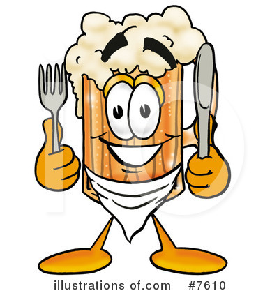 Royalty-Free (RF) Beverage Clipart Illustration by Mascot Junction - Stock Sample #7610