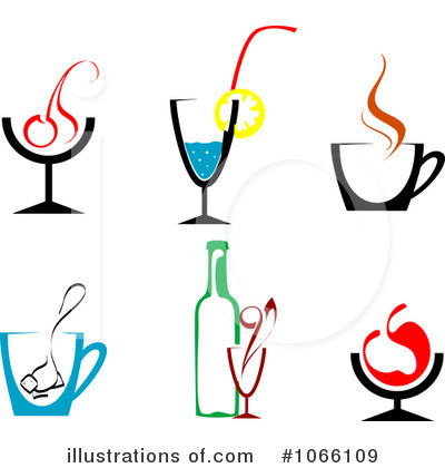 Royalty-Free (RF) Beverages Clipart Illustration by Vector Tradition SM - Stock Sample #1066109