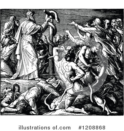 Royalty-Free (RF) Biblical Clipart Illustration by Prawny Vintage - Stock Sample #1208868