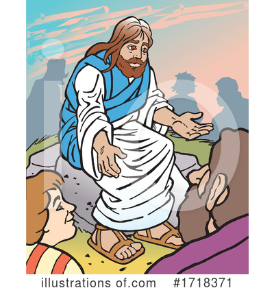 Bible Clipart #1718371 by Johnny Sajem