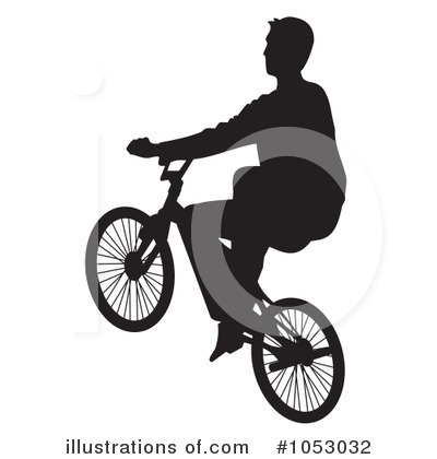 Royalty-Free (RF) Bicycle Clipart Illustration by Any Vector - Stock Sample #1053032