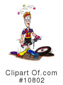 Bicycle Clipart #10802 by Spanky Art